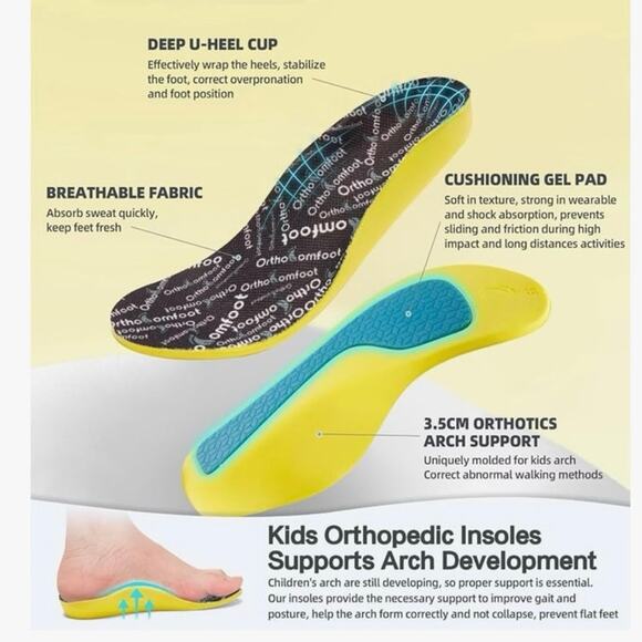 OrthoComfoot NWT Kids Athletic Shoes - Picture 13 of 13